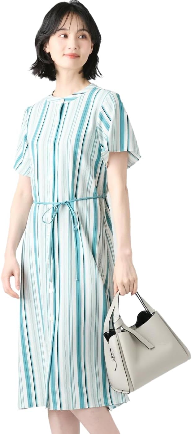 梅咲 ミシェルマカロン フロントオープンリボンミニワンピース